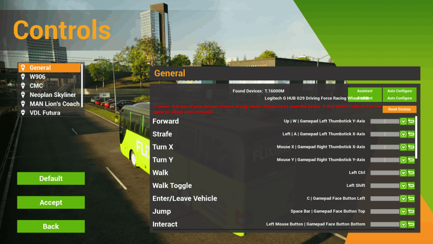Fernbus Simulator - Menu