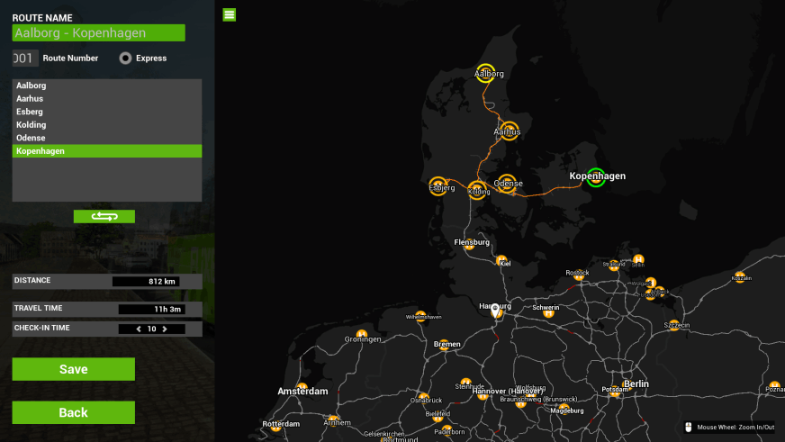Fernbus Simulator - Menu