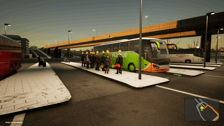 Fernbus Simulator - Aalborg
