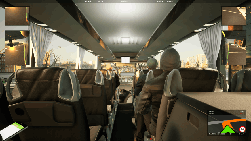 Fernbus Simulator - Aalborg