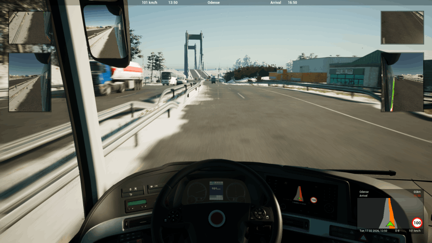 Fernbus Simulator - Lillebæltsbroen