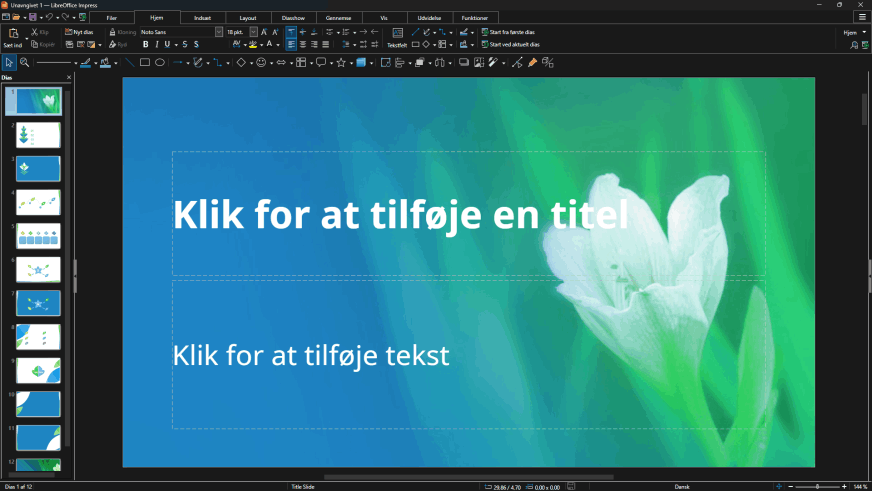 LibreOffice 25.8 Impress