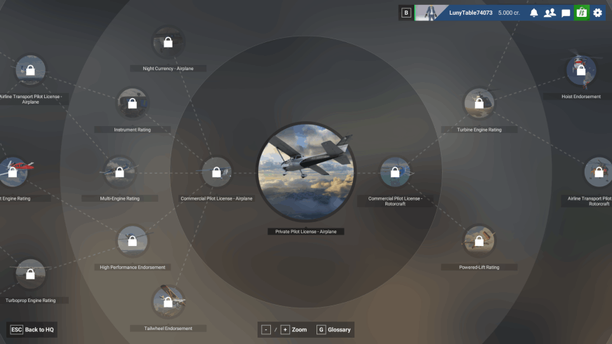 MSFS 2024 - Menu