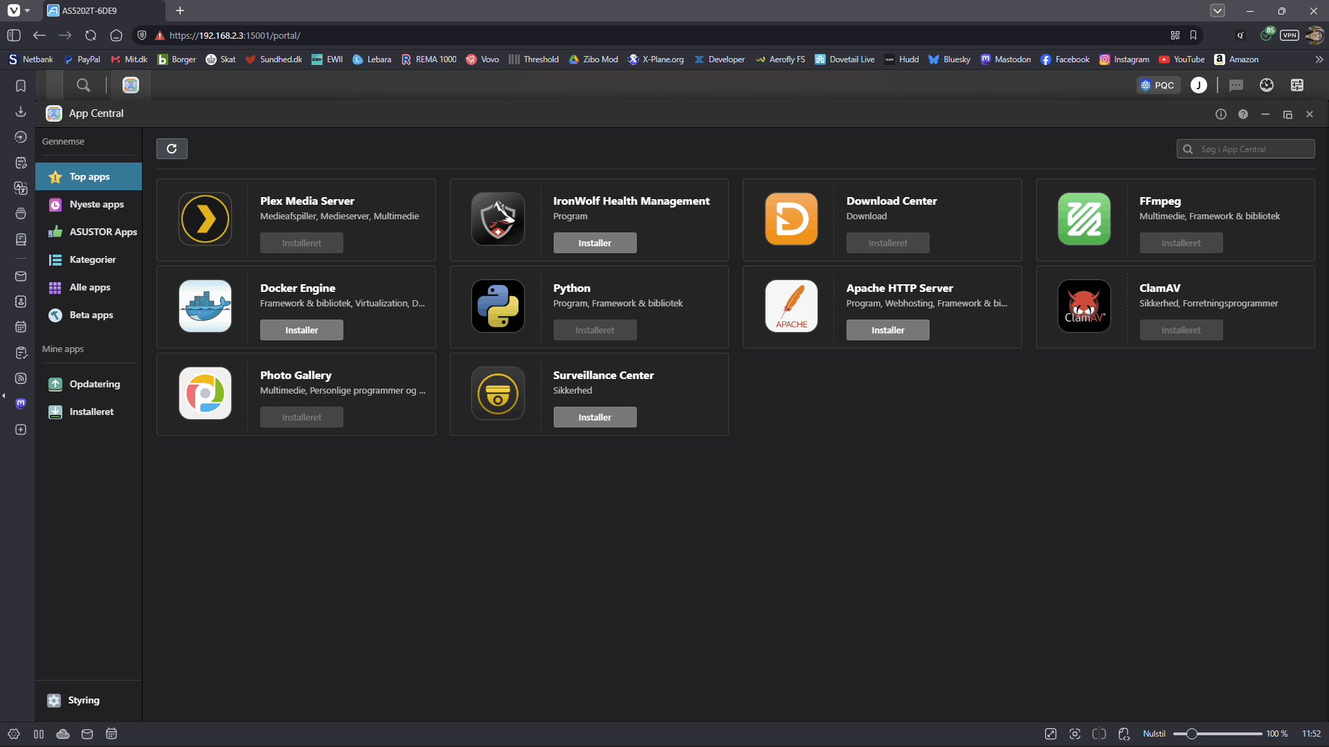 ADM - Hent udvidelser