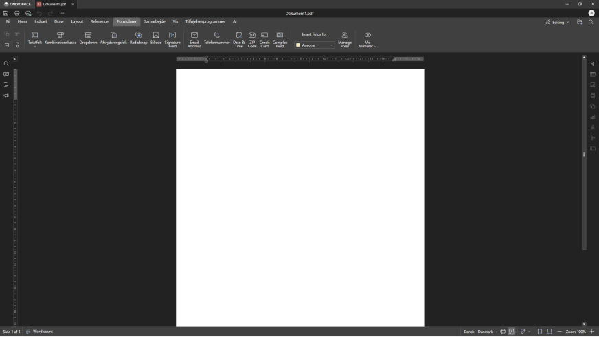 OnlyOffice - Dokumenter