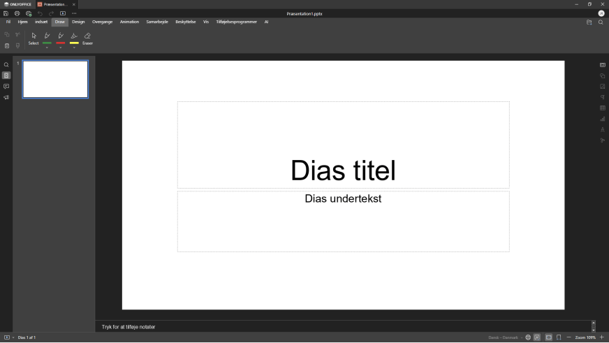 OnlyOffice - Præsentation