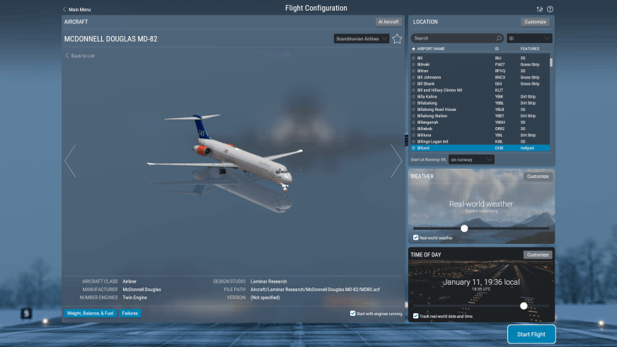 X-Plane 12 - MD 80